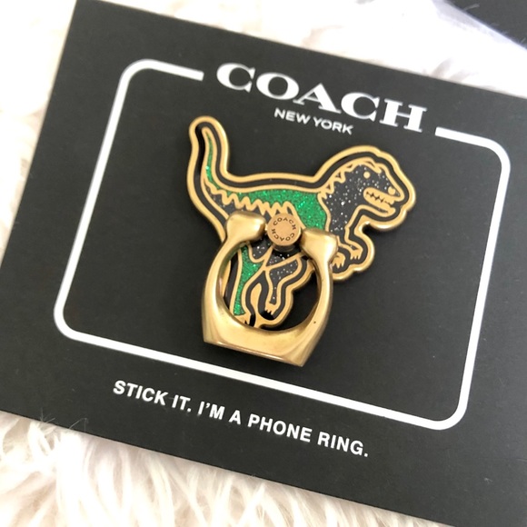 Coach Other - Coach Rexy Phone Grip / Stand NEW